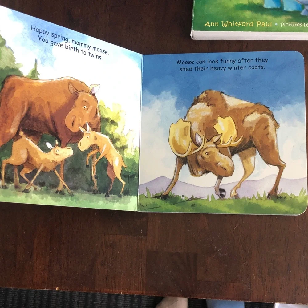 Good Night Moose and If Animals Kissed Good Night Board Book Set